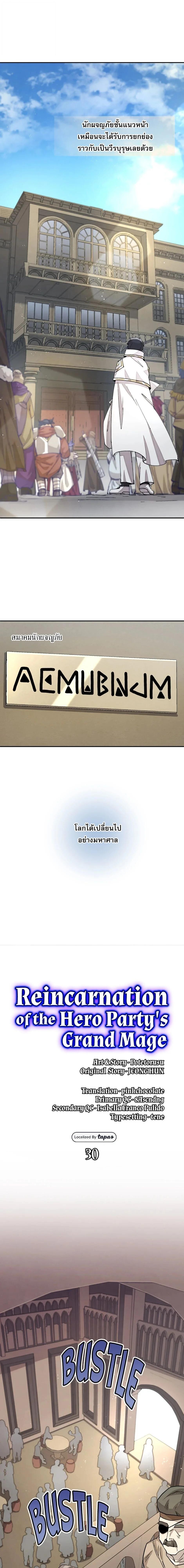 Reincarnation Of The Hero Partys Grand Mage ตอนที่ 30 2